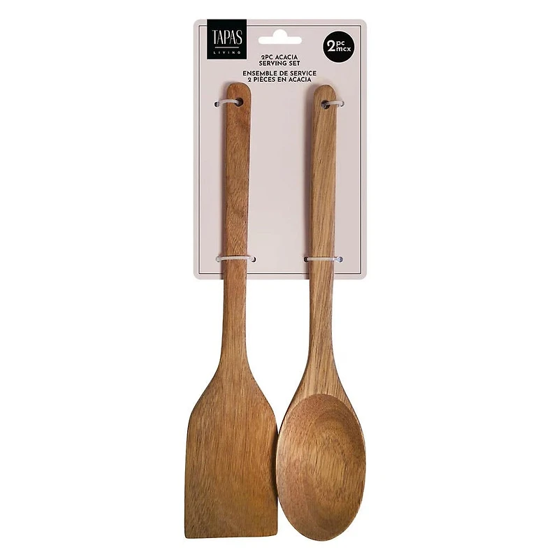 Harman Tapas Living Acacia Wood Spoon & Spatula Set