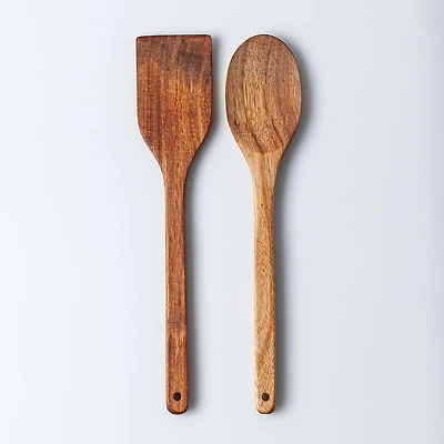 Harman Tapas Living Acacia Wood Spoon & Spatula Set