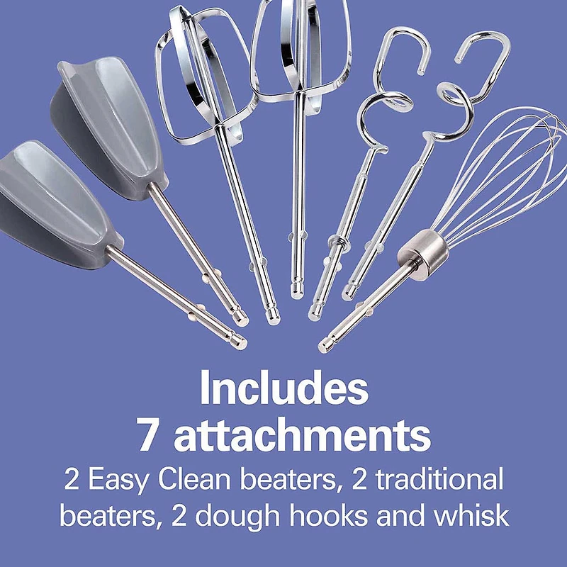 Hamilton Beach Compact 'W/ Attachments' Hand Mixer - Set of 7 (White)