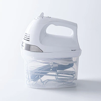 Hamilton Beach Compact 'W/ Attachments' Hand Mixer - Set of 7 (White)
