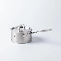 Zwilling Passion Cookware Set of 10 with Bonus Cutlery (Brushed St/St)