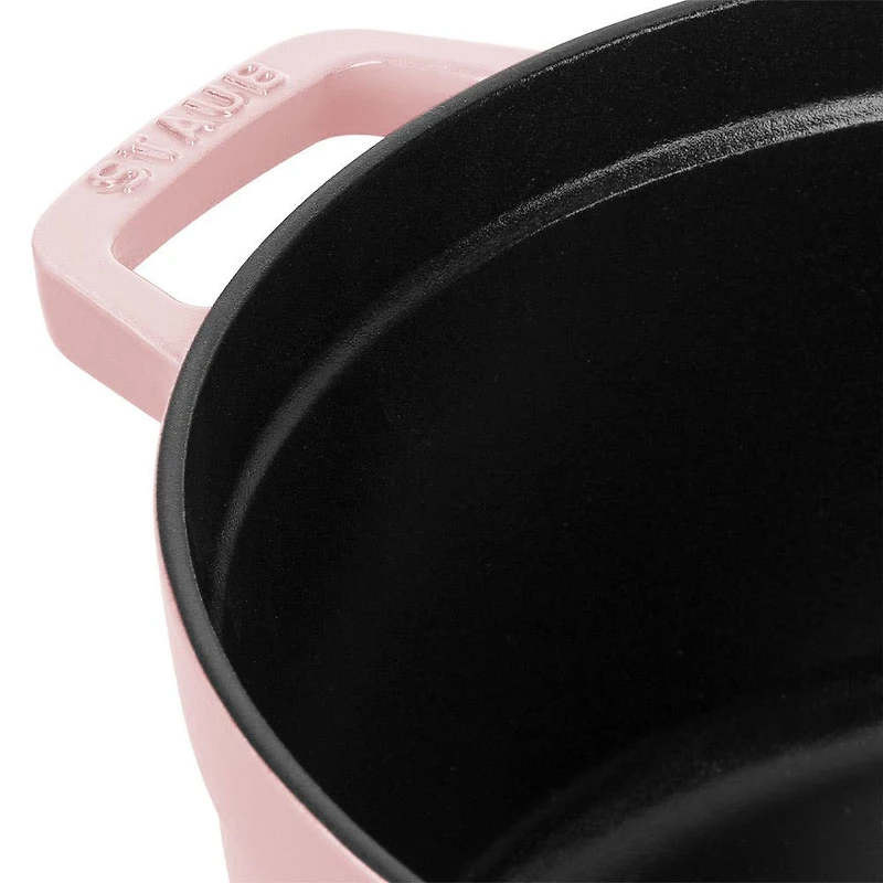 Staub France Cast Iron Round Cocotte 10" (Sorbet Rose)