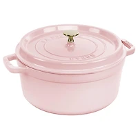 Staub France Cast Iron Round Cocotte 10" (Sorbet Rose)