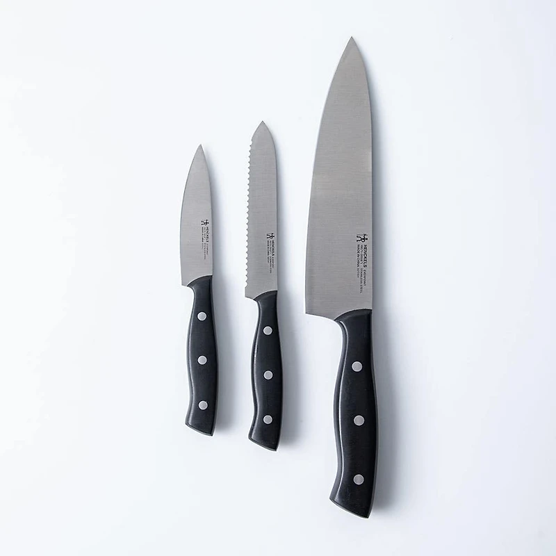 Henckels Everpoint Chef Knife Combo - Set of 3 (Black)
