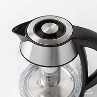 Chefman Keep Warm Glass Kettle with Infuser