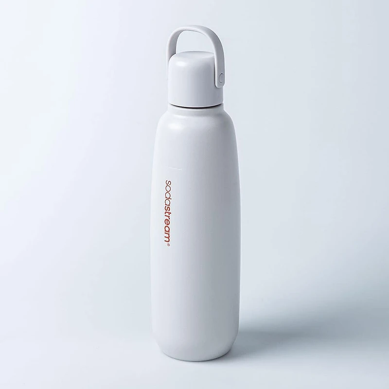 Sodastream Fizz & Go Double Wall Soda Bottle (Sand)