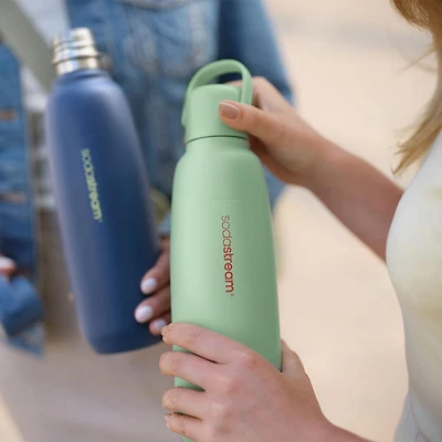 Sodastream Fizz & Go Double Wall Soda Bottle (Mint)