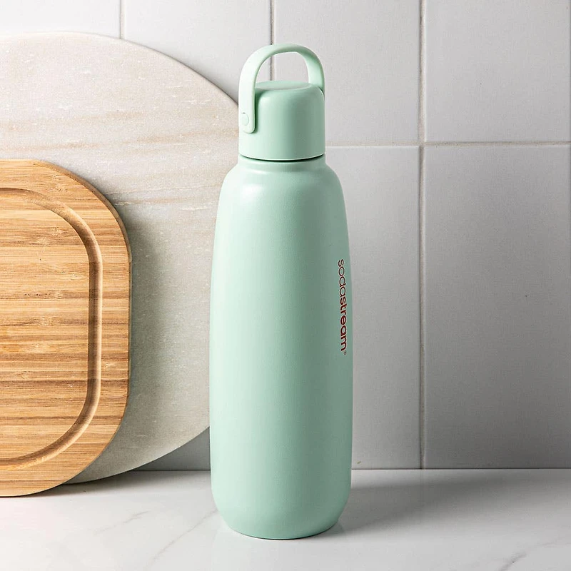 Sodastream Fizz & Go Double Wall Soda Bottle (Mint)