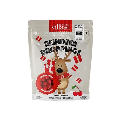 Gourmet Du Village Christmas 'Reindeer Droppings' Cherry Sour Candy
