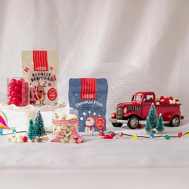 Gourmet Du Village Christmas 'Reindeer Droppings' Cherry Sour Candy