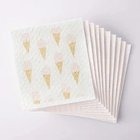 Harman Sponge 'Ice Cream' Reusable Sponge Cloth - Set of 10