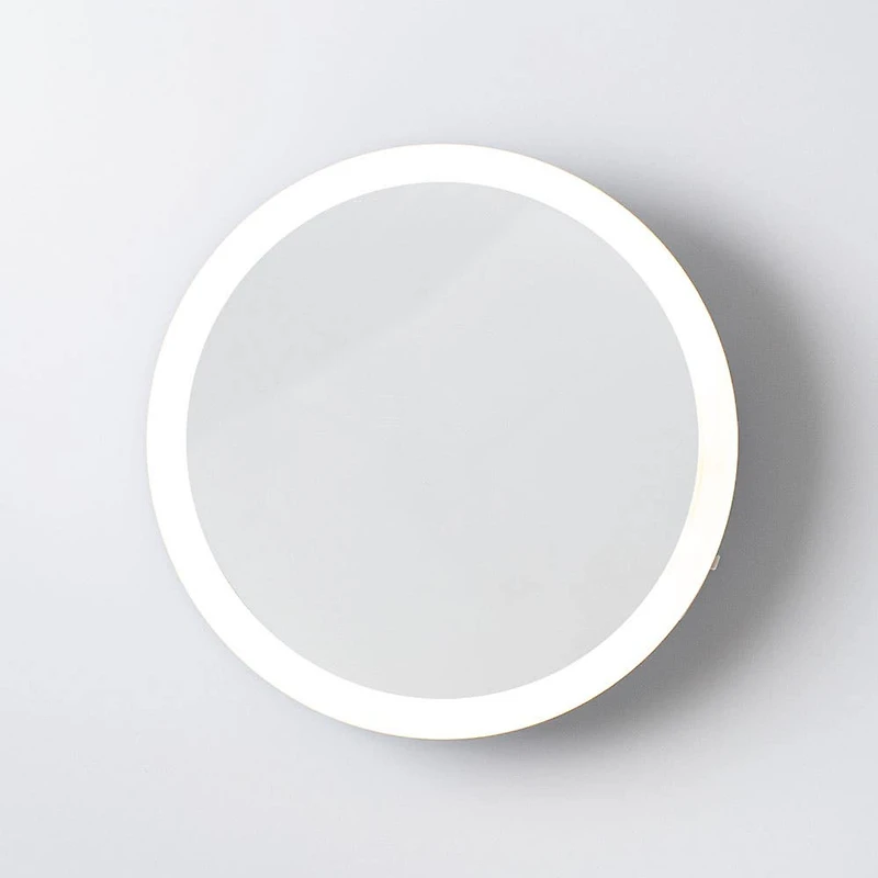 Brookstone LED Mirror with Wireless Speaker (White)