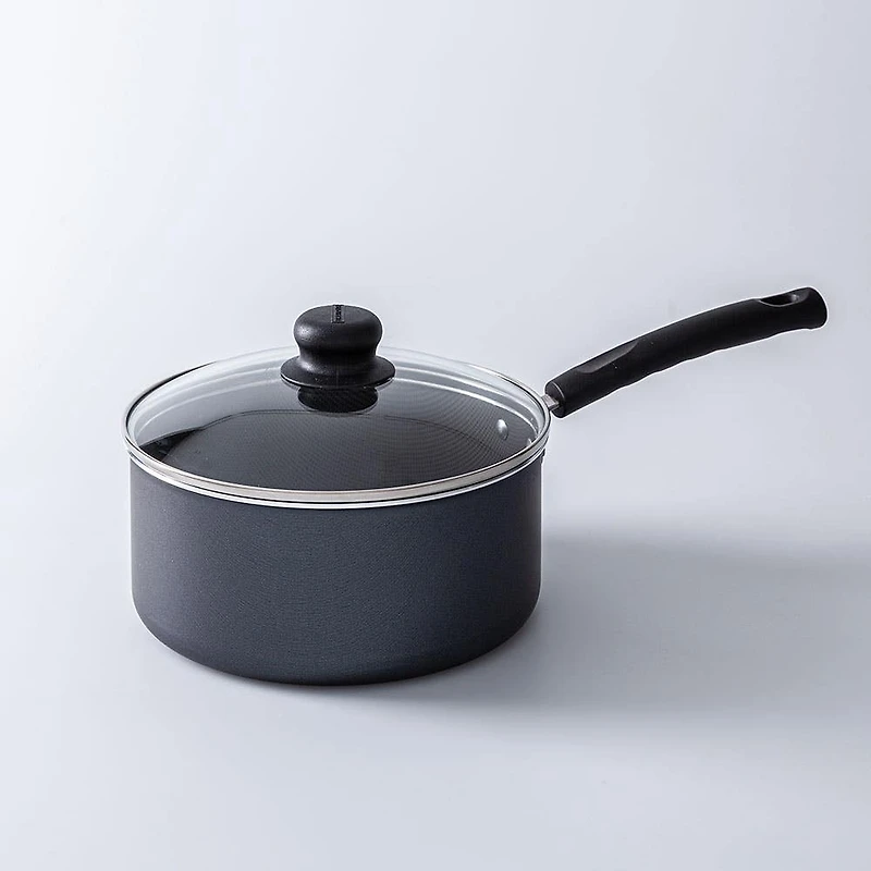 Tramontina Geo Cookware Combo - Set of 10 (Black/Grey)