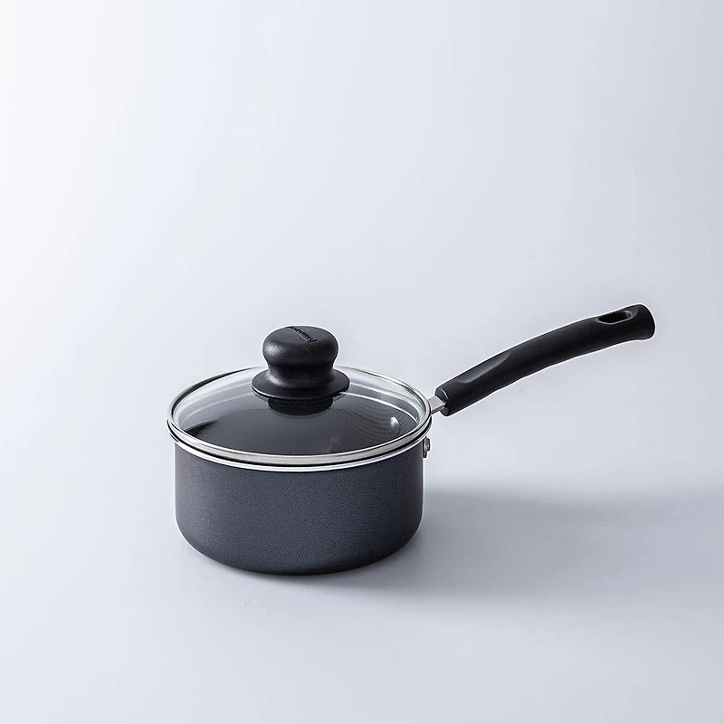 Tramontina Geo Cookware Combo - Set of 10 (Black/Grey)