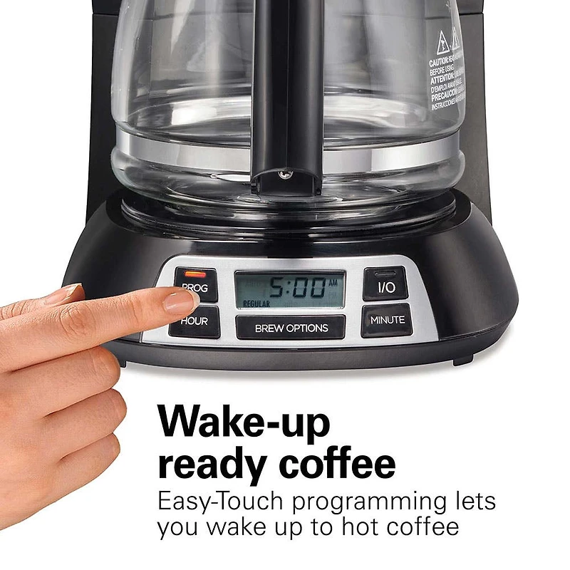 Hamilton Beach Programmable Coffee Maker (12 Cup)