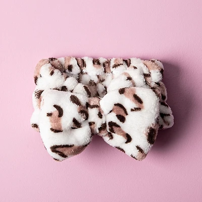 The Vintage Cosmetic Company Peggy 'Leopard' Makeup Plush Headband