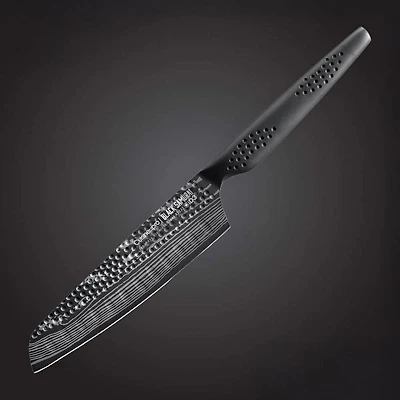 The Custom Chef Cuisine::pro ID3 Samurai 'Try Me' Santoku 5" (Black)