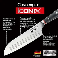 The Custom Chef Cuisine::pro Iconix 'Try Me' Santoku Knife