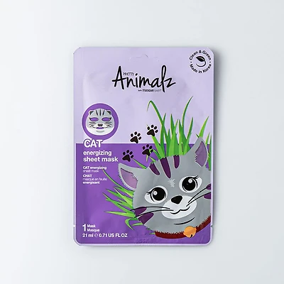 Masque Bar Pretty Animalz 'Cat' Energizing Face Sheet Mask