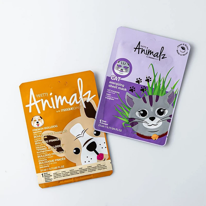 Masque Bar Pretty Animalz 'Dog' Energizing Face Sheet Mask