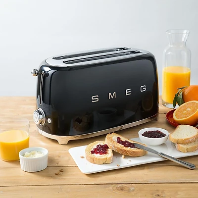 Smeg 50's Style 4-Slice Long Slot Toaster