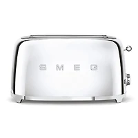 Smeg 50's Style 4-Slice Long Slot Toaster (Stainless Steel)