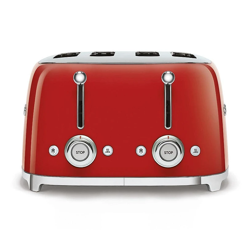 Smeg 50's Style 4-Slice Toaster (Red)