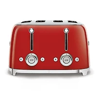 Smeg 50's Style 4-Slice Toaster (Red)