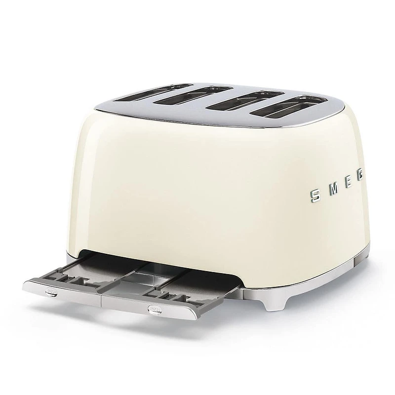 Smeg 50's Style 4-Slice Toaster (Cream)