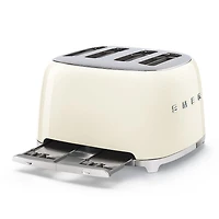 Smeg 50's Style 4-Slice Toaster (Cream)
