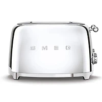Smeg 50's Style 4-Slice Toaster (Stainless Steel)