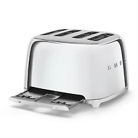 Smeg 50's Style 4-Slice Toaster (Stainless Steel)