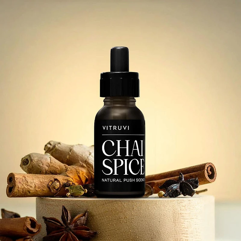 Vitruvi Push Scent Essential Oil Refill 'Chai Spice'