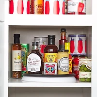 OXO Good Grips Pantry Turntable-Lazy Susan 11"  (White/Black)