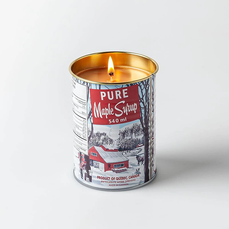 Seracon Pure Maple Syrup Scented Soy Wax Candle