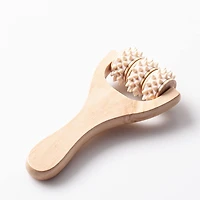 Honey Glow Wood Handheld Roller Massager