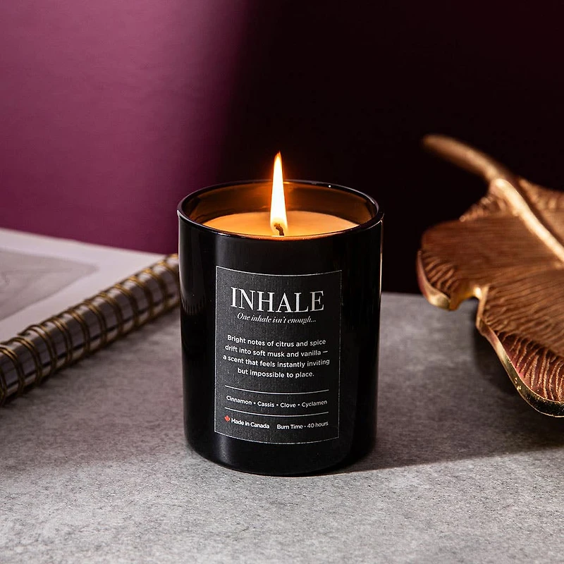 Vault Scented Soy Wax Candle - Inhale