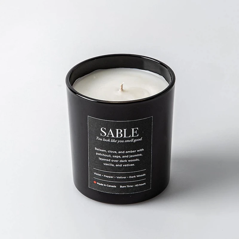 Vault Scented Soy Wax Candle - Sable