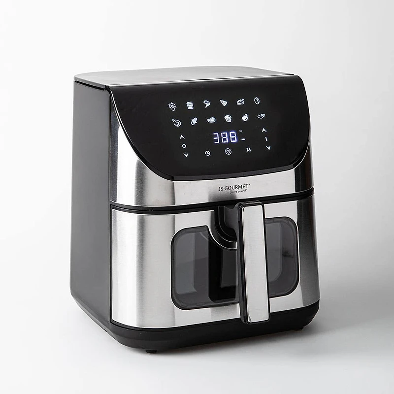 JS Gourmet Premium Digital Touch Air Fryer 8L