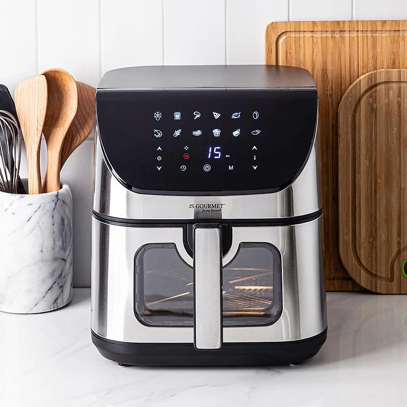 JS Gourmet Premium Digital Touch Air Fryer 8L