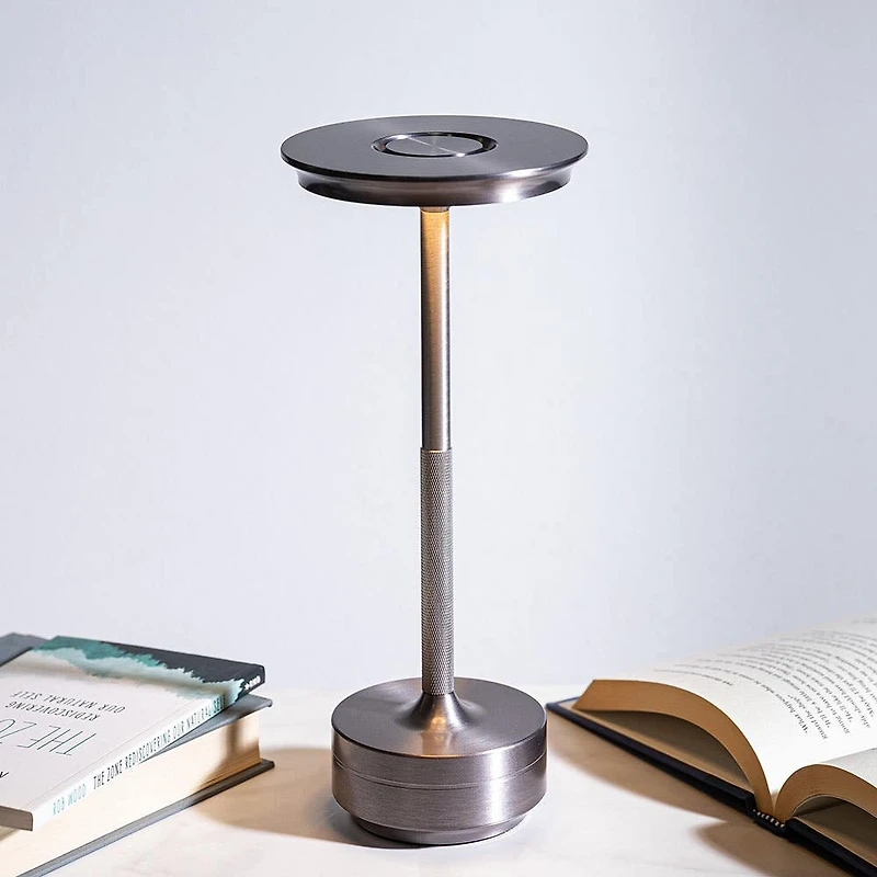 JS Maison Spirit LED Touch Lamp (Gunmetal)