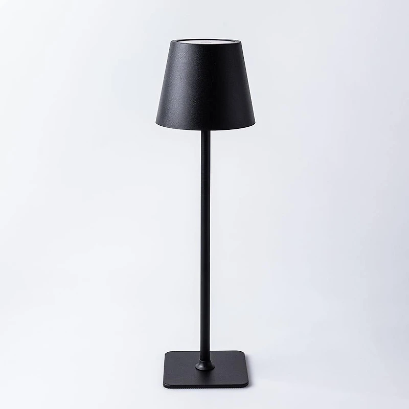 JS Maison Lucie Modern LED Touch Lamp (Black)