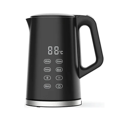 JS Gourmet Premium Smart Digital Kettle (Black)