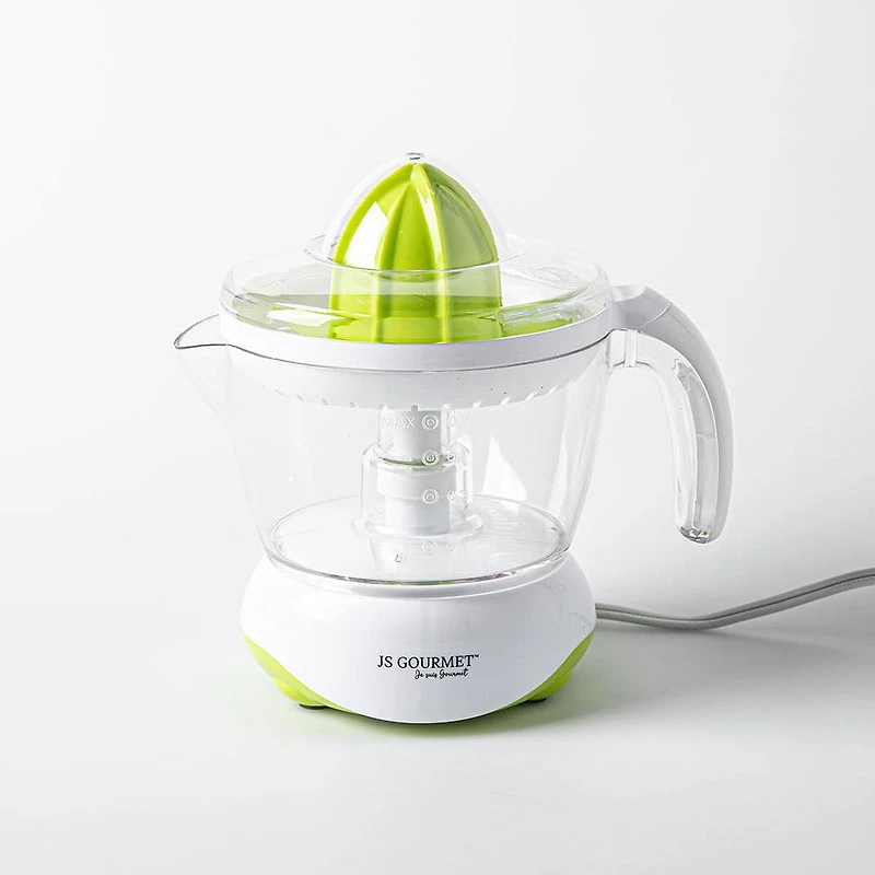 JS Gourmet Premium Electric Juicer (White)