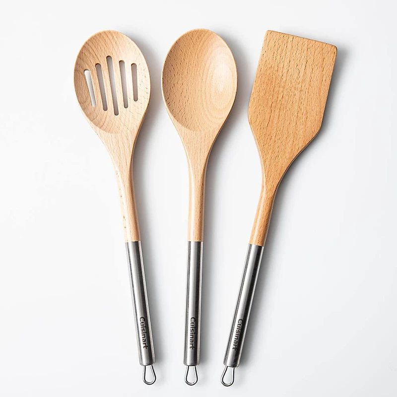 Cuisinart Beechwood Slotted Spoon (Natural - St/St)
