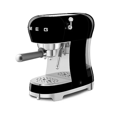 Smeg 50's Style Manual Espresso Maker (Black)