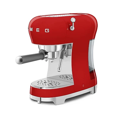 Smeg 50's Style Manual Espresso Maker (Red)