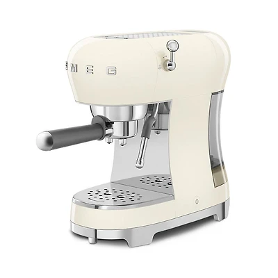 Smeg 50's Style Manual Espresso Maker (Cream)