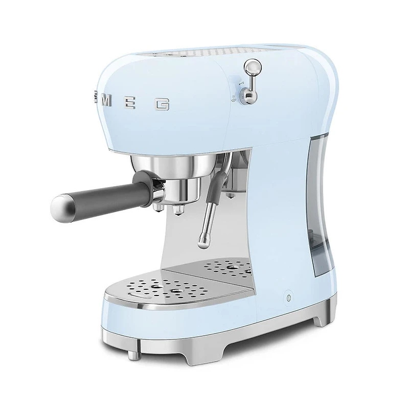 Smeg 50's Style Manual Espresso Maker (Pastel Blue)