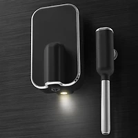 Smeg 50's Style Automatic Espresso Maker w/Milk Wand (Black)